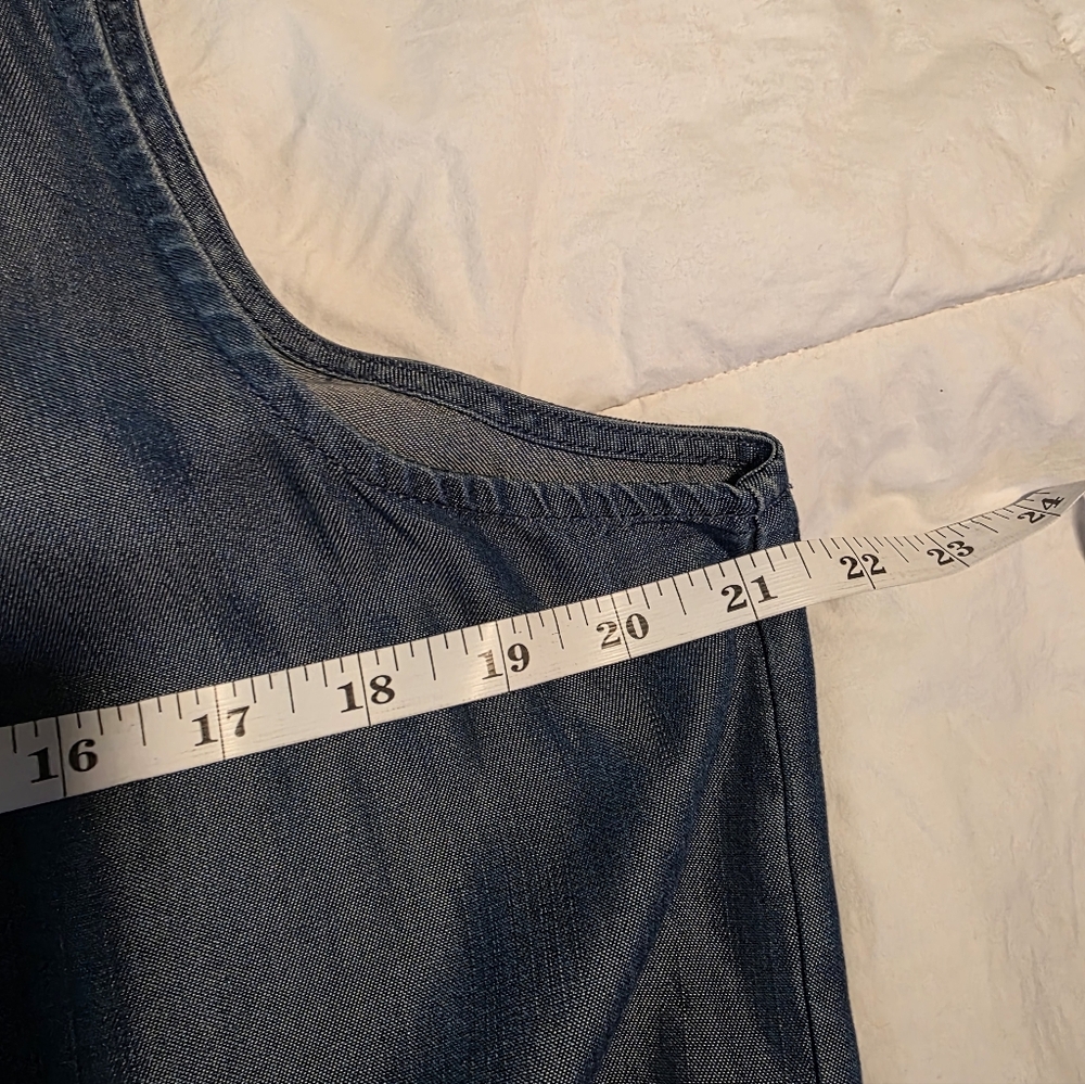 Spense Blue Denim Midi Dress - Picture 5 of 6